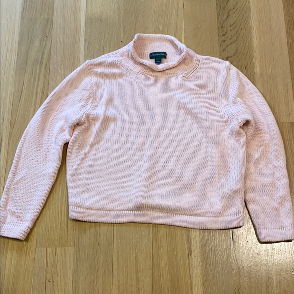 J. Crew Always cotton roll-neck sweater size M